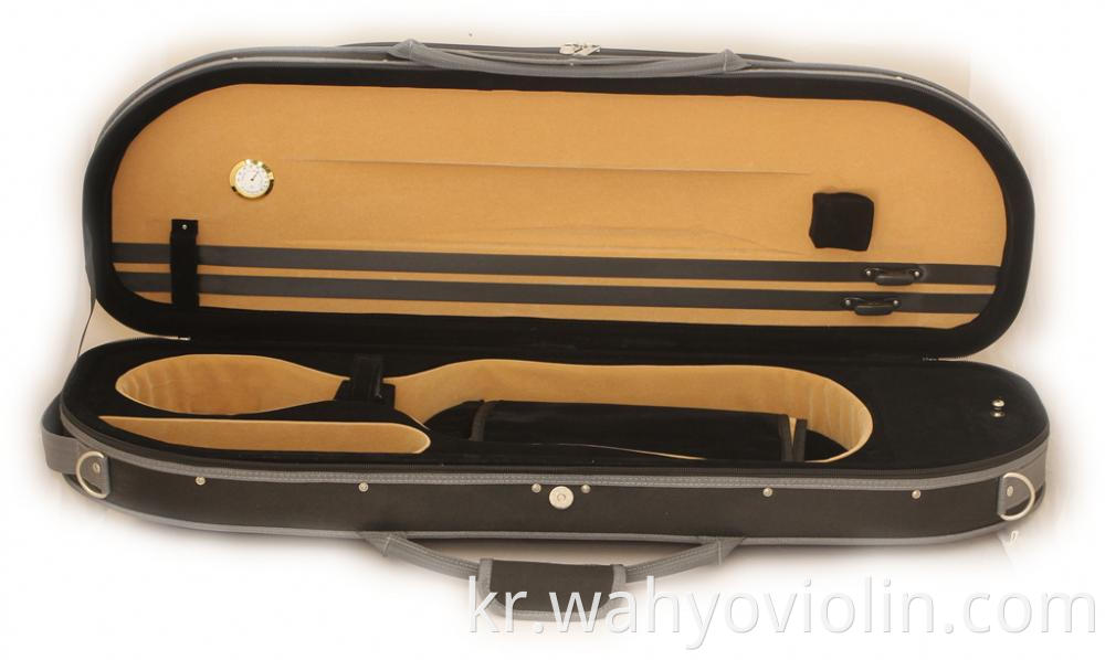 Black colour violin case